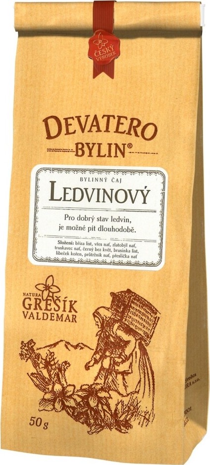 Grešík Ledvinový čaj syp. 50 g Devatero bylin