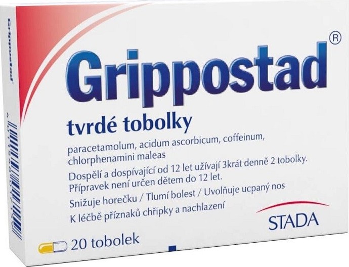 GRIPPOSTAD 200MG/150MG/25MG/2