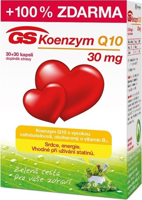 GS Koenzym Q10 30mg cps.30+30