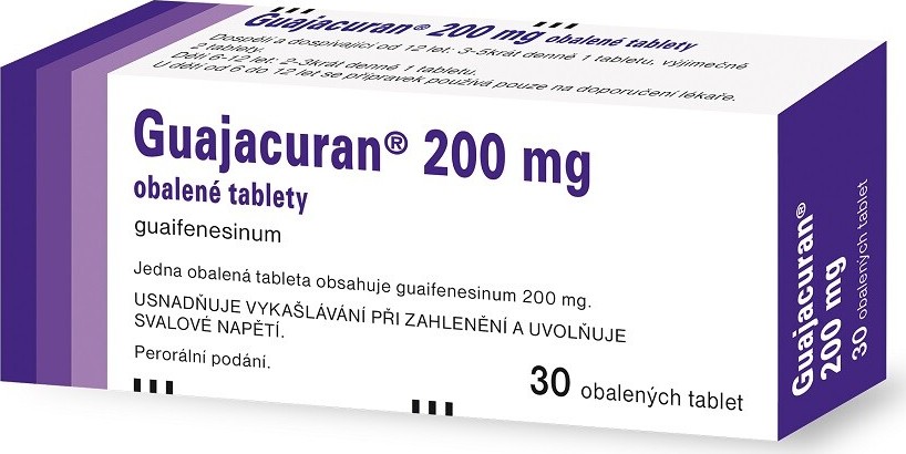 GUAJACURAN 200MG obalené tablety 30