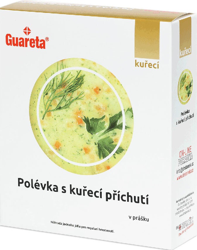 Guareta Polévka s kuřecí příchutí v prášku 3x55g