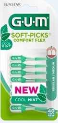 GUM SoftPicks comfort flex Mint 40ks G670M40