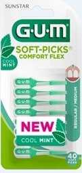 GUM SoftPicks comfort flex Mint 40ks G670M40