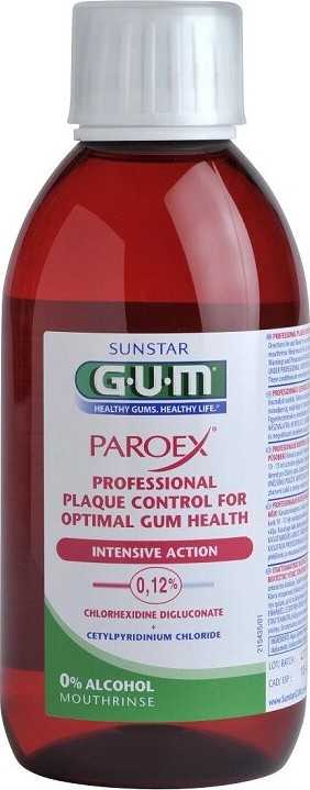 GUM ústní voda Paroex (CHX 0.12%) 300ml G1784EMEA