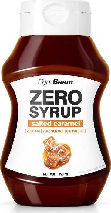 GymBeam Zero Syrup salted caramel 350ml