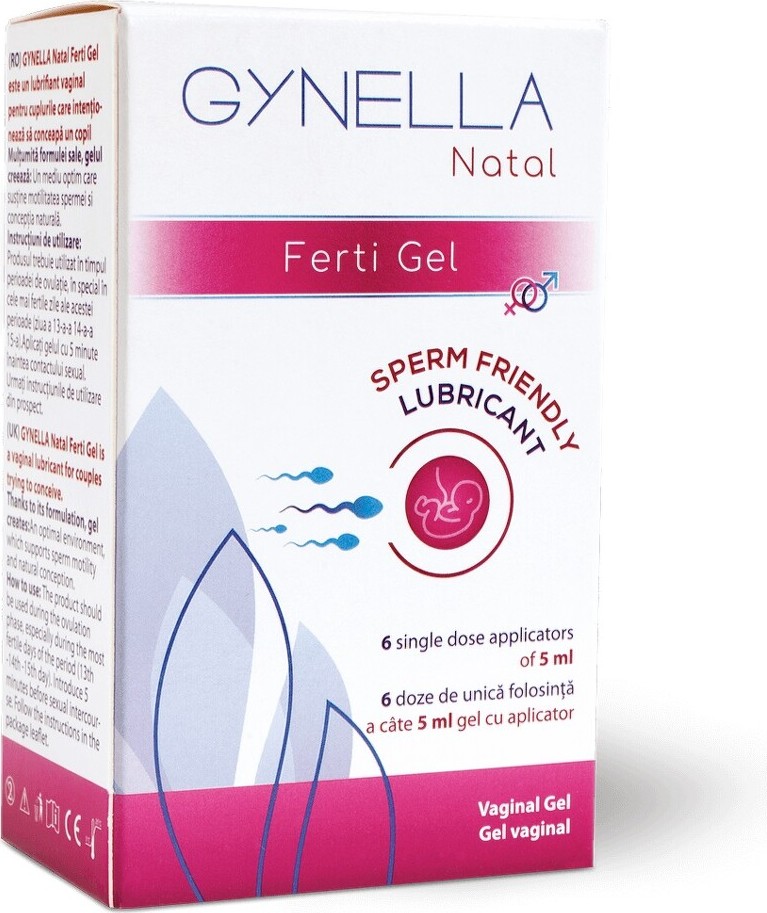 GYNELLA Natal Ferti Gel jednorázové aplikátory 6x5ml