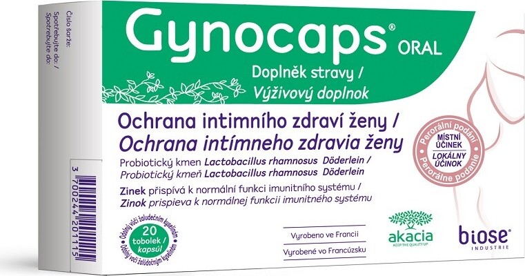 Gynocaps ORAL tob.20