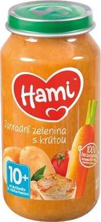 Hami příkrm zahradní zelenina s krůtou 250g 10M C-196