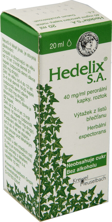 HEDELIX S.A. perorální kapky