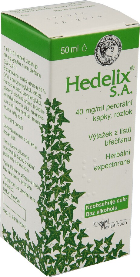 HEDELIX S.A. perorální kapky