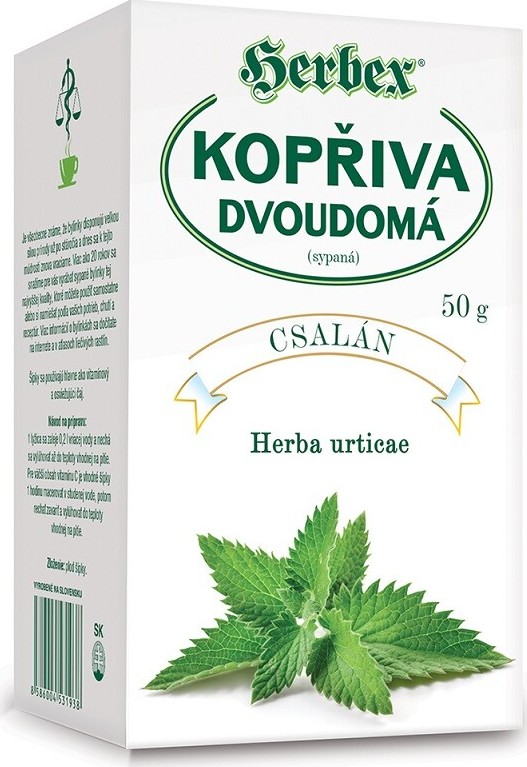 HERBEX Kopřiva dvoudomá čaj sypaný 50g