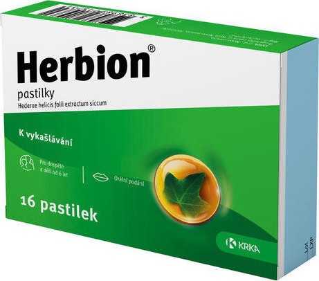 HERBION pastilka 16