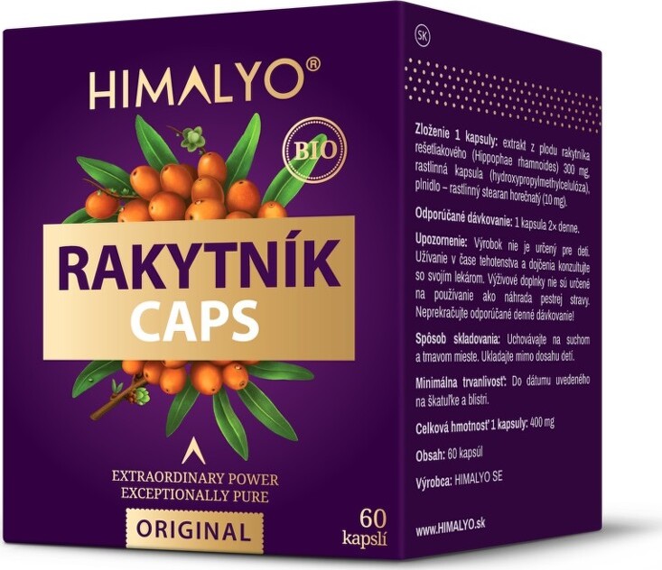 Himalyo BIO Rakytník kapsle cps.60