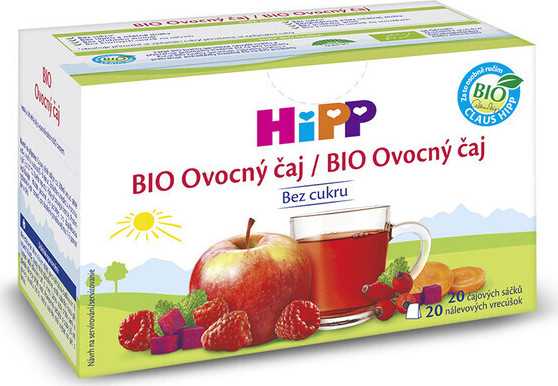 HiPP ČAJ BIO Ovocný čaj 20x2g