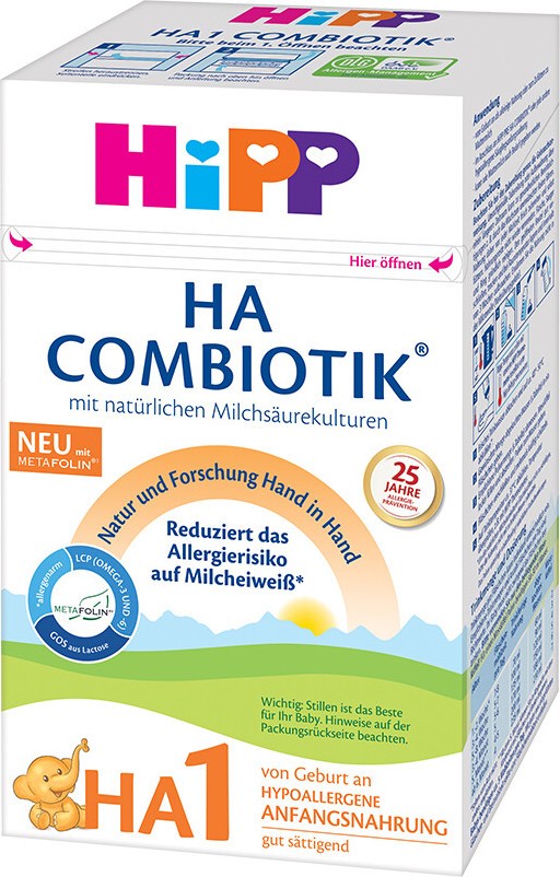 HiPP MLÉKO HA1 Combiotik 600g