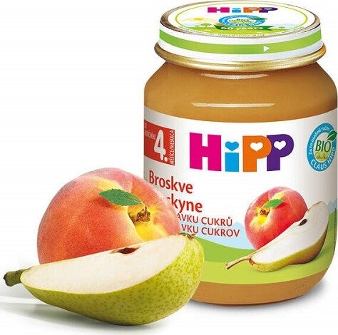 HiPP OVOCE BIO Broskve 125g