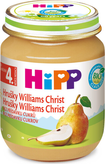 HiPP OVOCE BIO Hrušky Williams-Christ 125g
