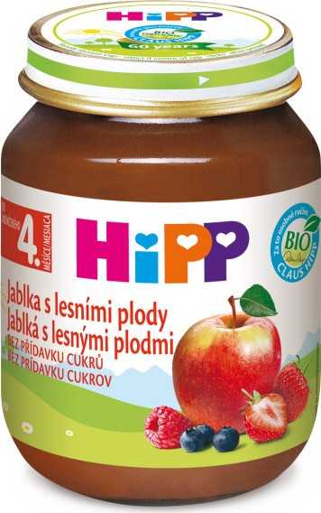 HiPP OVOCE BIO Jablka s lesními plody 125g