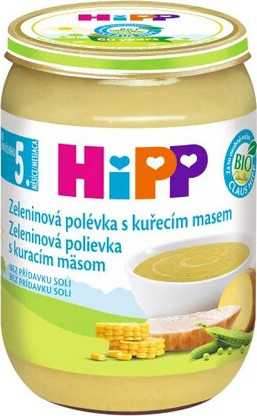 HiPP POLÉVKY BIO Zeleninová s kuřecím m. 190g