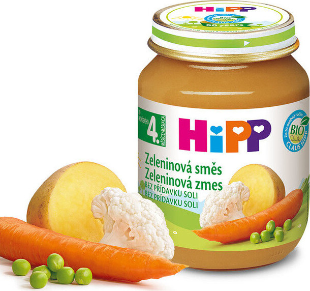 HiPP ZELENINA BIO Zeleninová směs 125g