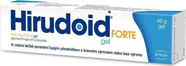 HIRUDOID FORTE 445MG/100G gel 40G