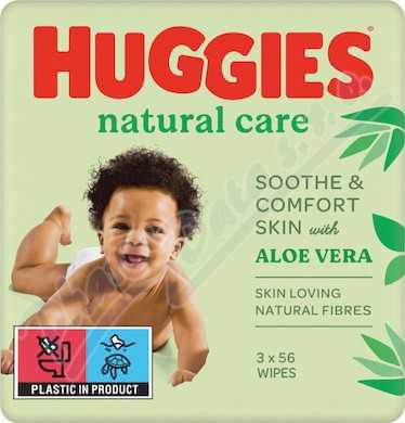 HUGGIES Natural Care Triplo 3x56ks