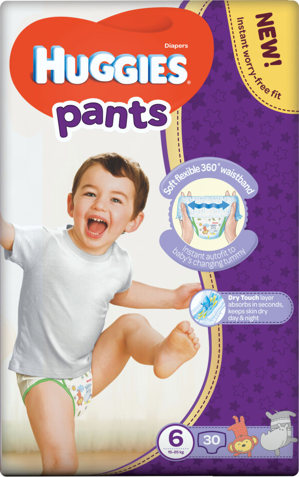 HUGGIES Pants Jumbo 6 15-25kg 30ks