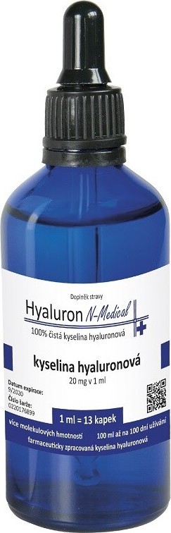 Hyaluron N-Medical 100% kyselina hyaluronová 100ml