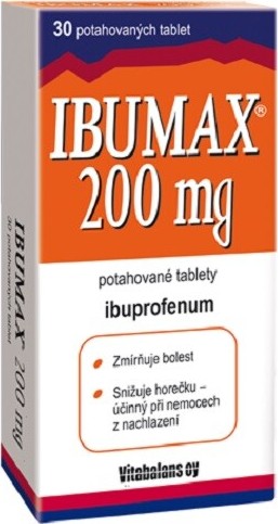 IBUMAX 200MG potahované tablety 30 I