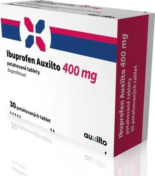 IBUPROFEN AUXILTO 400MG potahované tablety 30