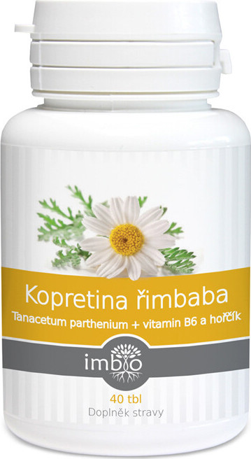 Imbio Kopretina řimbaba+vit.B6 a hořčík tbl.40