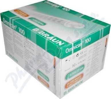 Inj.střík.ins.1.0ml/100 IU Omnican 100ks 9151141