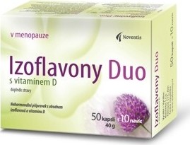 Izoflavony Duo s vitamínem D cps.50+10 navíc