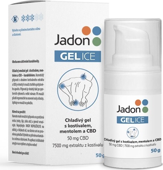 Jadon gel ICE chladivý gel s kostivalem a CBD 50g