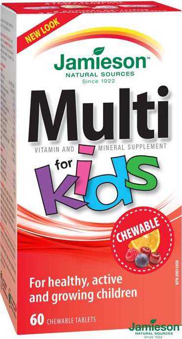 JAMIESON Kids Multivitamin cucací tbl.60