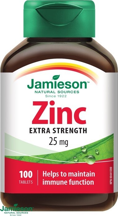 JAMIESON Zinek 25mg tbl.100