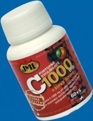 JML Vitamin C s šípky 65x1000mg tablet s postupným uvolňováním