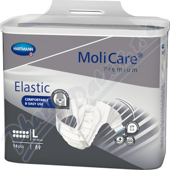 KALHOTKY ZALEPOVACÍ MOLICARE ELASTIC 10 KAPEK L BOKY 115-145CM