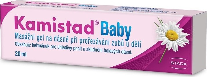 Kamistad Baby gel na dásně 20ml