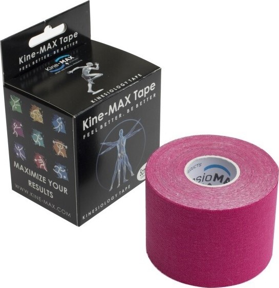 KineMAX Classic kinesiology tape růž. 5cmx5m