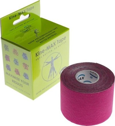 KineMAX SuperPro Ray. kinesiology tape růž.5cmx5m