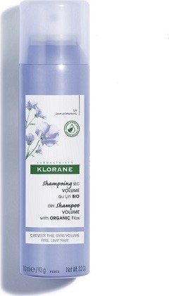 KLORANE Suchý šampon s BIO lnem pro objem 150 ml