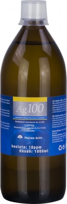 Koloidní stříbro Ag100 10ppm 1000ml