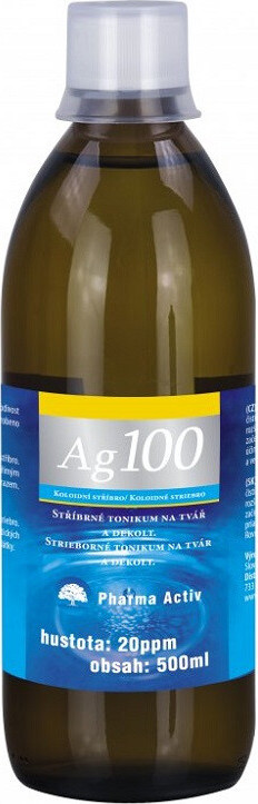 Koloidní stříbro Ag100 20ppm 500ml