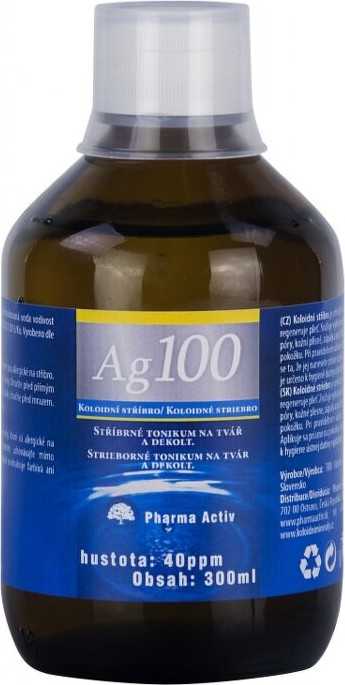 Koloidní stříbro Ag100 40ppm 300ml