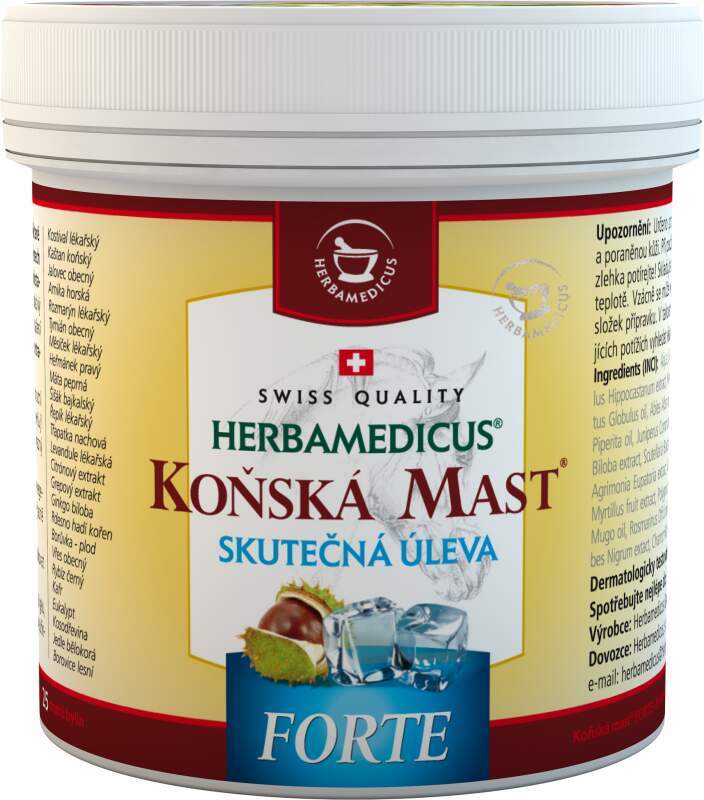 Koňská mast forte (chladivá) 250ml