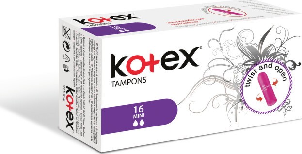 KOTEX Ultrasorb Mini tampony 16ks