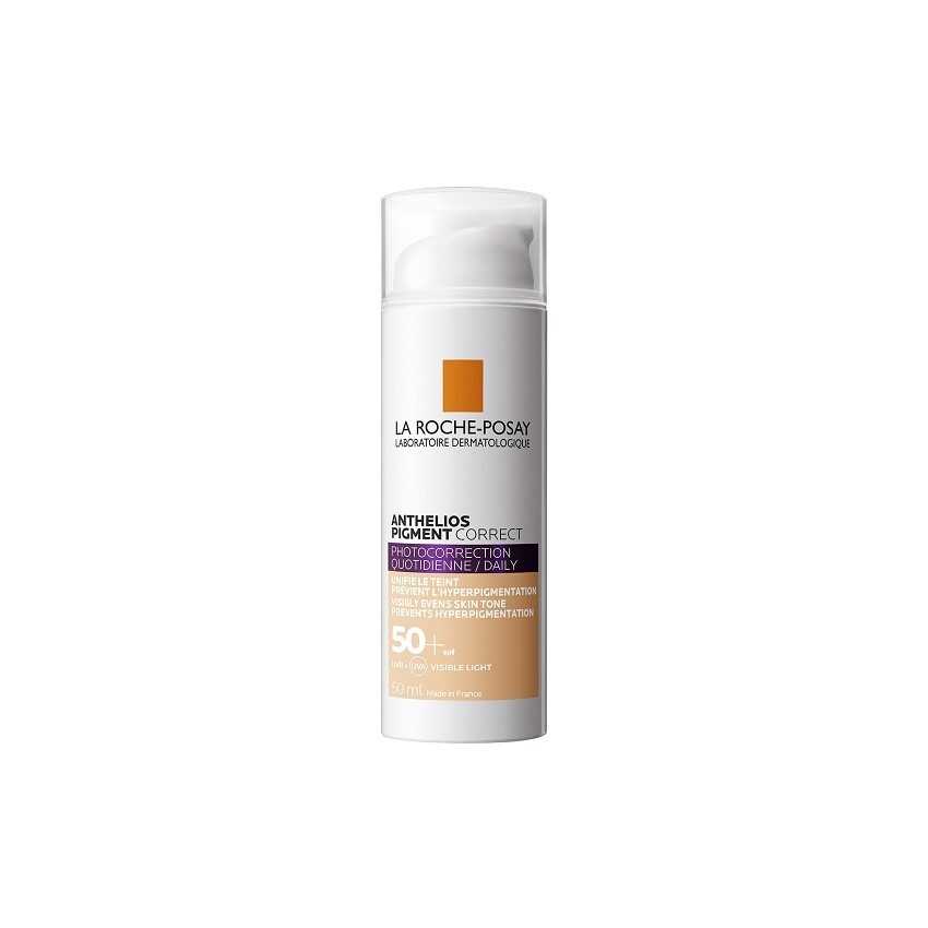 LA ROCHE-POSAY ANTHELIOS Pigment Correct Fotokorekční denní tónovaný krém SPF50+ Light 50 ml