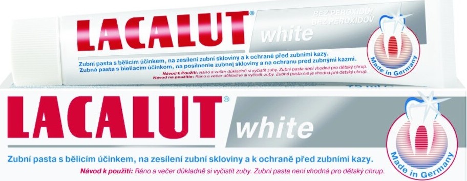 Lacalut White zubní pasta 75ml