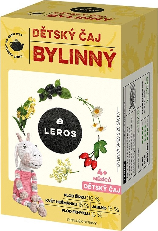 LEROS Dětský čaj bylinný 20x1.8g